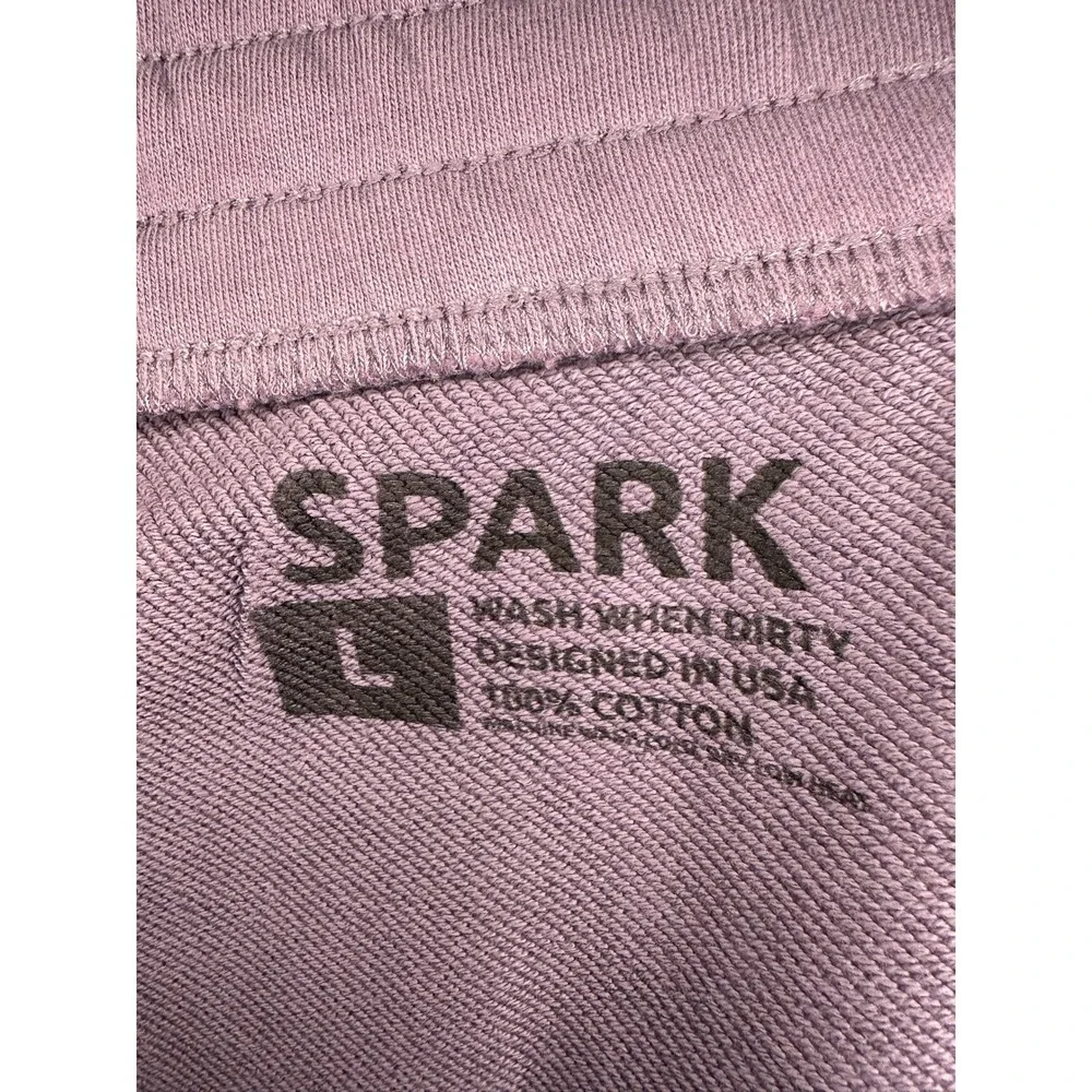 Spark‎ Mens Mid-Weight Jogger Sweatpants Lounge Pants - Amethyst - Large
